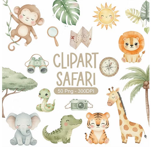 ML- Safari Kit Digital Safari - Imagem 1