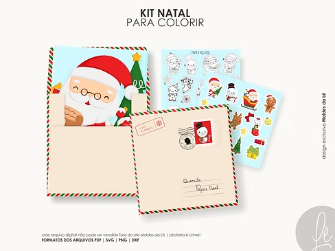 Kit Digital COLORIR NATAL