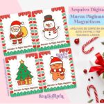 Marcadores de Páginas Magnéticos - Natalinos (arquivo digital)
