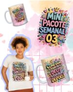 Arte Sublimação Frases - VOLUME 03