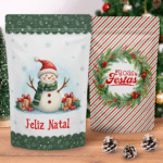 Arte Rótulo Ziplock A Magia do Natal - Imagem 2
