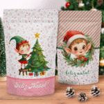 Arte Rótulo Ziplock A Magia do Natal - Imagem 6
