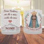 Arte Caneca Nossa Senhora de Aparecida