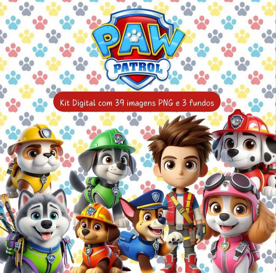 PATRULHA CANINA KIT DIGITAL PATRULHA CANINA - Imagem 1