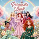 KIT DIGITAL PRINCESAS LUXO ADULTAS