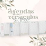 Pack Agendas com Versículos 2026