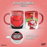 ARTES SUBLIMAÇÃO Bocão Personagens Vol. 8 - Imagem 8