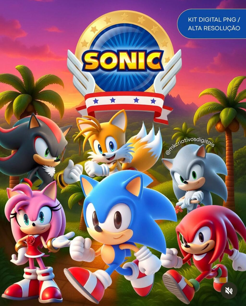 KIT DIGITAL SONIC - Drive da Cris