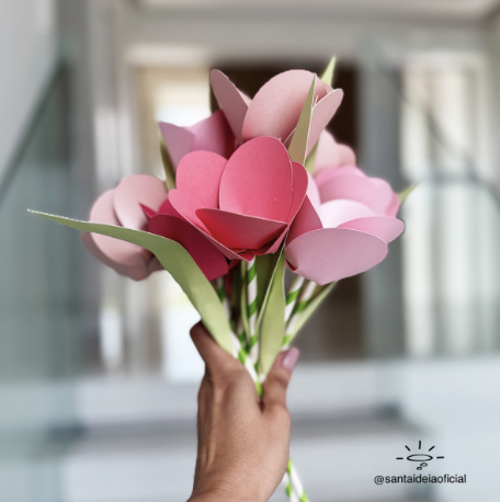 Arquivo de Corte TULIPA PORTA BOMBOM