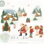 Kit digital Vila de Natal - Coleção completa - Imagem 13