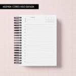 Miolo Digital – Agenda Cores Não Datada