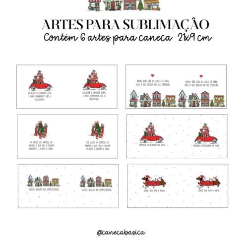 Arquivo para Sublimação Natal parte 2
