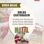 Natal de Luz - AULAS Cartonagem