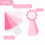 Arquivo Digital Molde Caixa Cone - Imagem 2