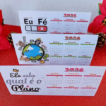 PDF Calendário De Mesa 2026 - Frases Cristãs