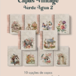 Capas vintage Verde Água 2