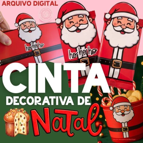 Arquivo CINTA Decorativa de NATAL