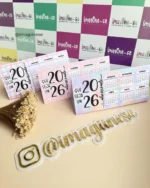 Arquivo digital Calendário de mesa a4 - Imagem 5