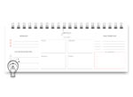 Miolo digital – DeskPlanner Cores 2026 - Imagem 3