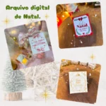 Arquivo digital tags de Natal