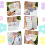 Arquivo digital calendários 2026 (com papéis, elementos, frases) - Imagem 2