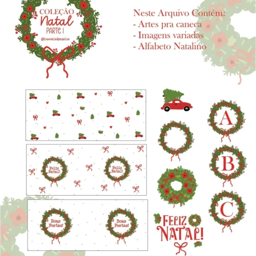 Arquivo Sublimação Natal Parte 1