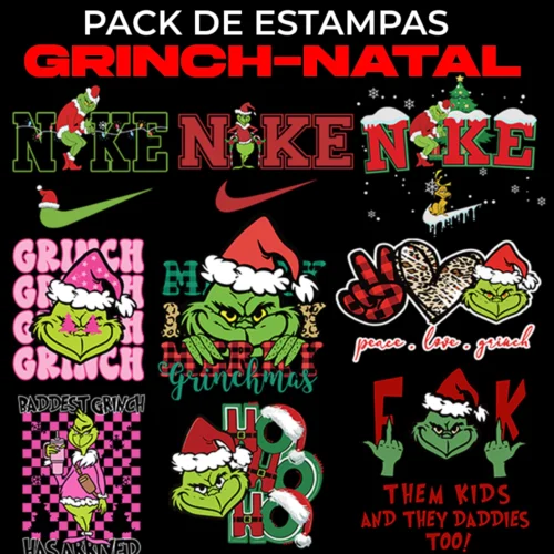 Pack de estampas Grinch -NATAL