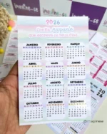 Arquivo digital para calendário 10x14 2026 - Imagem 5
