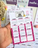 Arquivo digital para calendário 10x14 2026 - Imagem 3