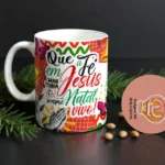 Arte Caneca Natal - FÉ - Imagem 3