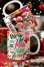 Arte Caneca Natal - FÉ - Imagem 4
