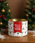 Arte Tubolata 7x10cm Feliz Natal - Imagem 3