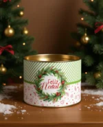 Arte Tubolata 7x10cm Feliz Natal