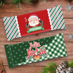 Embalagem Chocolate Natal - arquivo digital - Imagem 3