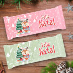 Embalagem Chocolate Natal - arquivo digital - Imagem 4