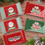 Embalagem Chocolate Natal - arquivo digital - Imagem 5