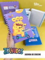 Escolar 2026 - Combão Encadernação Menina e Menino - Imagem 30