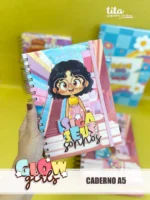 Escolar 2026 - Combão Encadernação Menina e Menino - Imagem 4