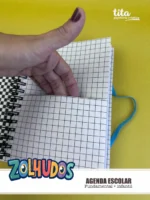 Escolar 2026 - Combão Encadernação Menina e Menino - Imagem 13