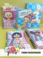 Escolar 2026 - Combão Encadernação Menina e Menino - Imagem 32