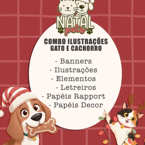Natal Pets - Combo Cachorro+Gato