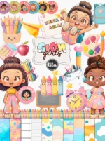 Escolar 2026 - Combão Ilustrações Menina e Menino - Imagem 14