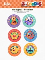 Escolar 2026 - Combão Ilustrações Menina e Menino - Imagem 3