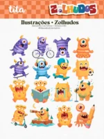 Escolar 2026 - Combão Ilustrações Menina e Menino - Imagem 5