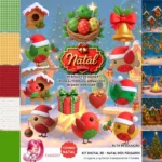 Kit Digital Pack de Natal - Imagem 3