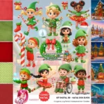 Kit Digital Pack de Natal - Imagem 6