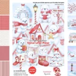 Kit Digital Pack de Natal - Imagem 9