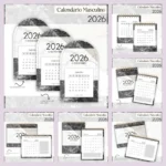 CALENDÁRIO MASCULINO (arquivo digital)