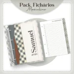 PACK FICHÁRIOS MASCULINOS (arquivo digital) - Imagem 2