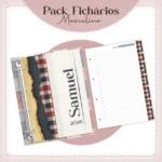 PACK FICHÁRIOS MASCULINOS (arquivo digital) - Imagem 3